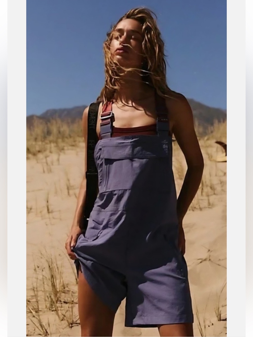 Free People FP Movement Hit The Hills Overalls. NWT